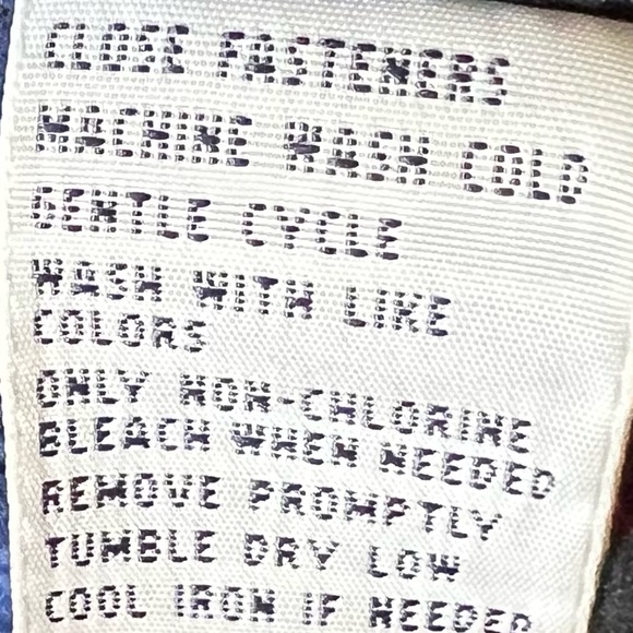 Polo Ralph Lauren Red Quilted Snap Puffer Vest Plaid Lining Size L - Picture 6 of 6